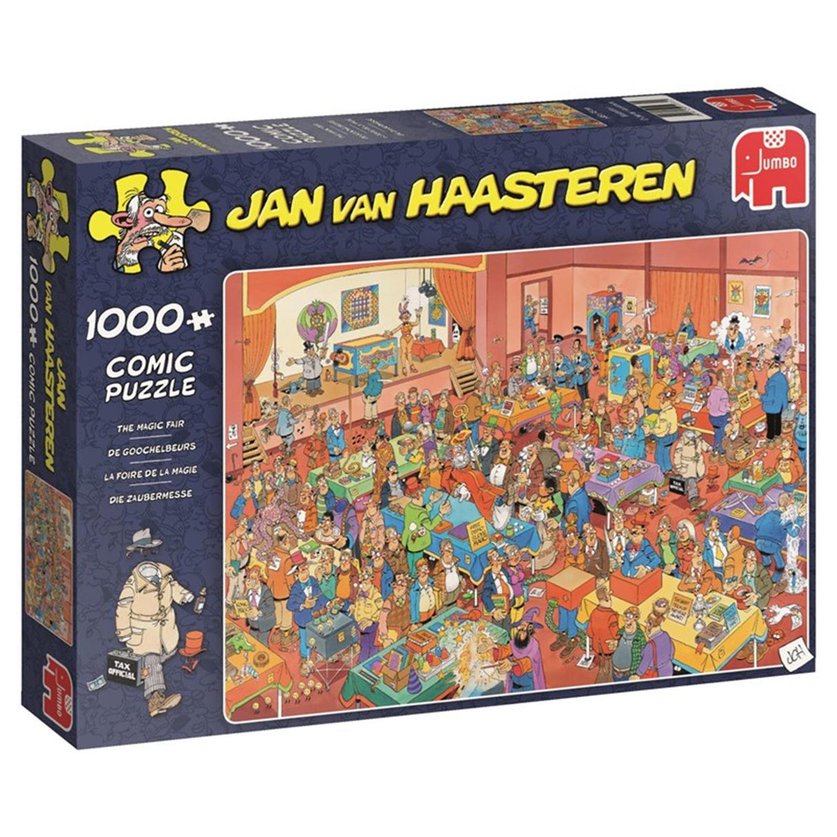 Jumbo Jan van Haasteren puslespil - den magiske messe, 1000 stk.