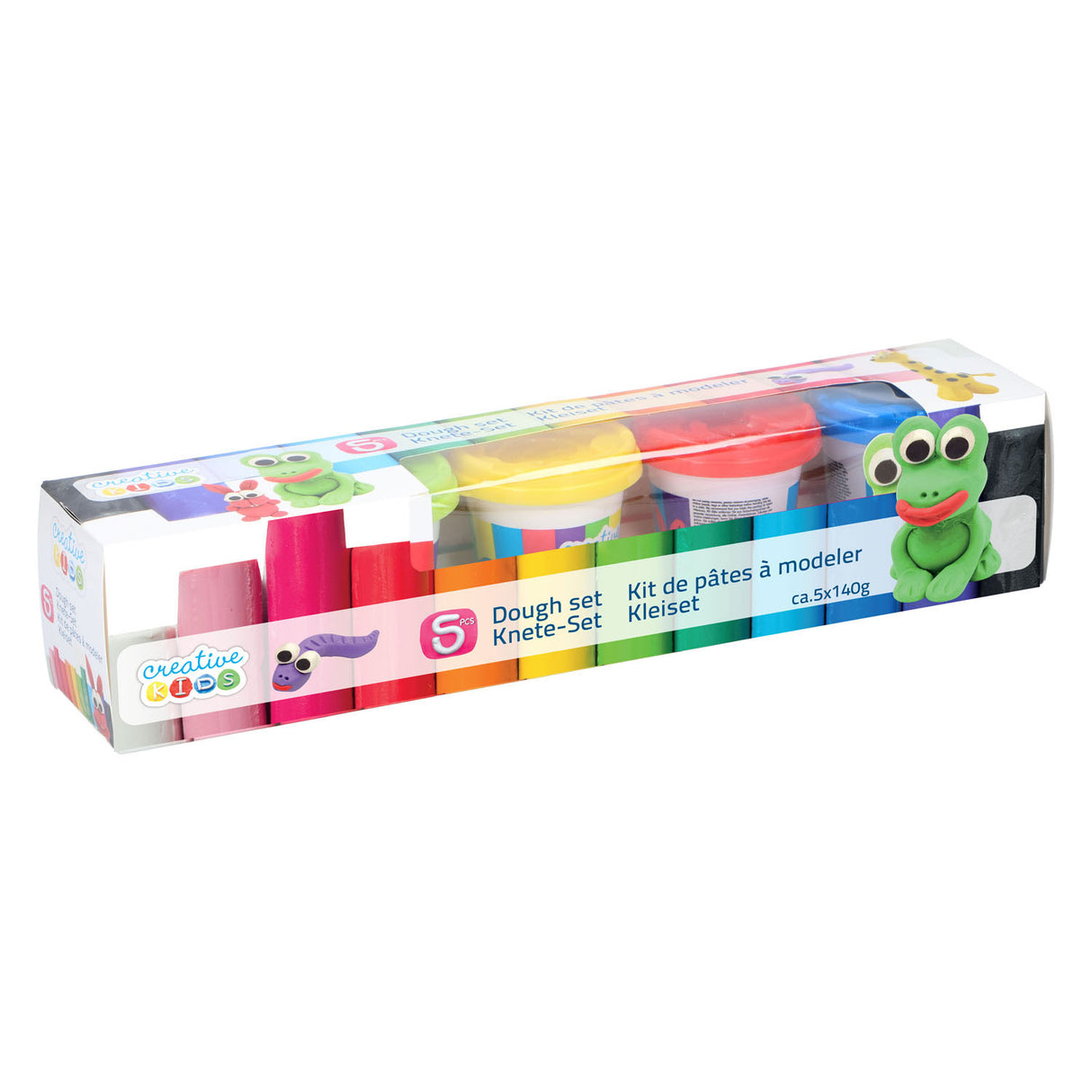Speelklei - 5 lerpotter
