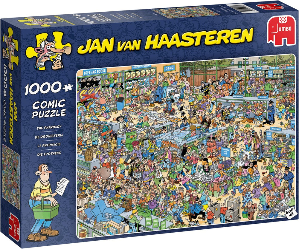 Puzzle jumbo - Jan van Haasteren de Drogisterij - 1000 pièces
