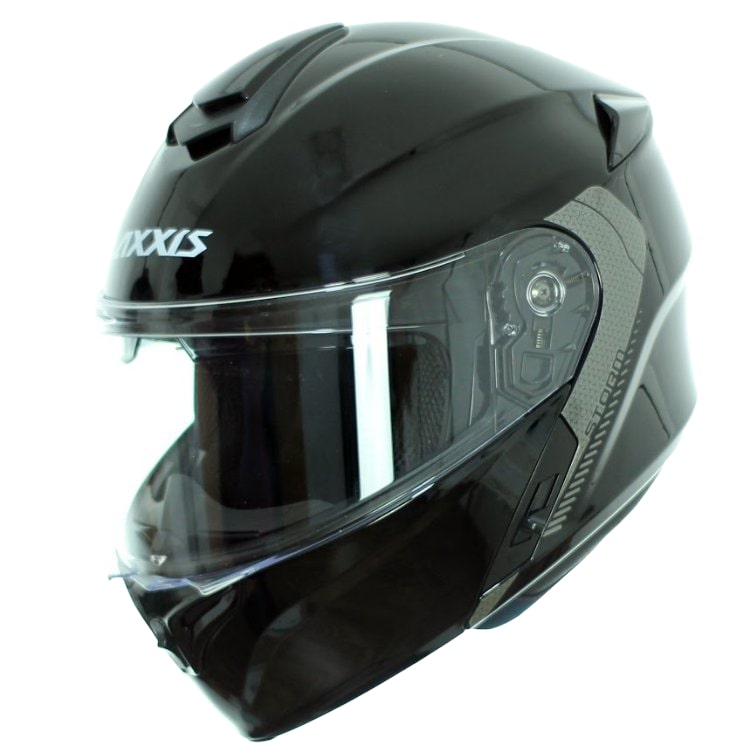 Axxis helmet storm solid mat black s