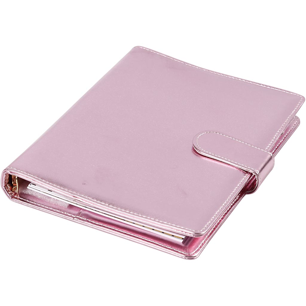 Creativ company planner bullet journal, size 19x23.5x4 cm, ring binder, pink, 1 piece