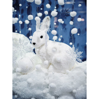 Kaemingk rabbit polyester l.17cm x w.28cm x h.29cm