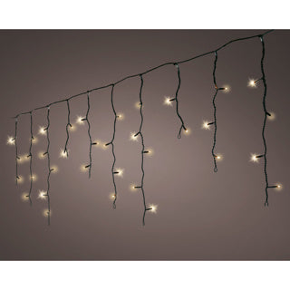 Kaemingk led icicle lights 8 function twinkle effect outdoor l.1100cm