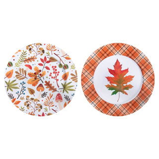 Bottom plate ø28 autumn leaf 2 ass