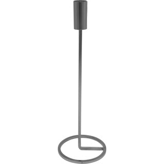 No brand candlestick 31cm silver