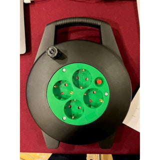 No brand reel 10m black with green