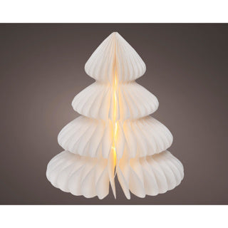 Kaemingk micro led tree paper steady indoor fsc mix 100% dia24cm x h.28cm