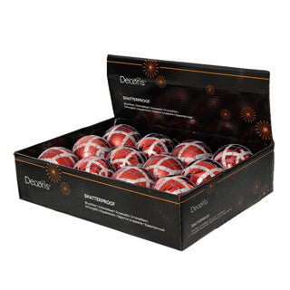 Christmas ball pp 2col assdia8cm