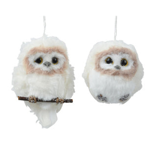 Kaemingk owl artificial fur 2assl.6cm x w.6cm x h.8cm