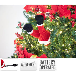 No brand Santa Claus legs 35cm