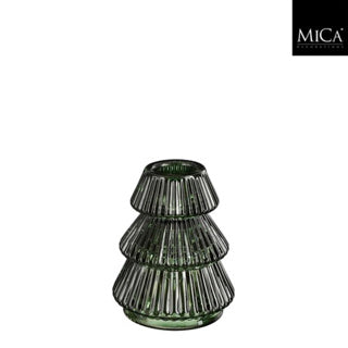 Edelman candlestick tree d.green - h8xd6.5cm