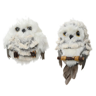 Kaemingk owl artificial fur 2assl.6cm x w.6cm x h.8cm