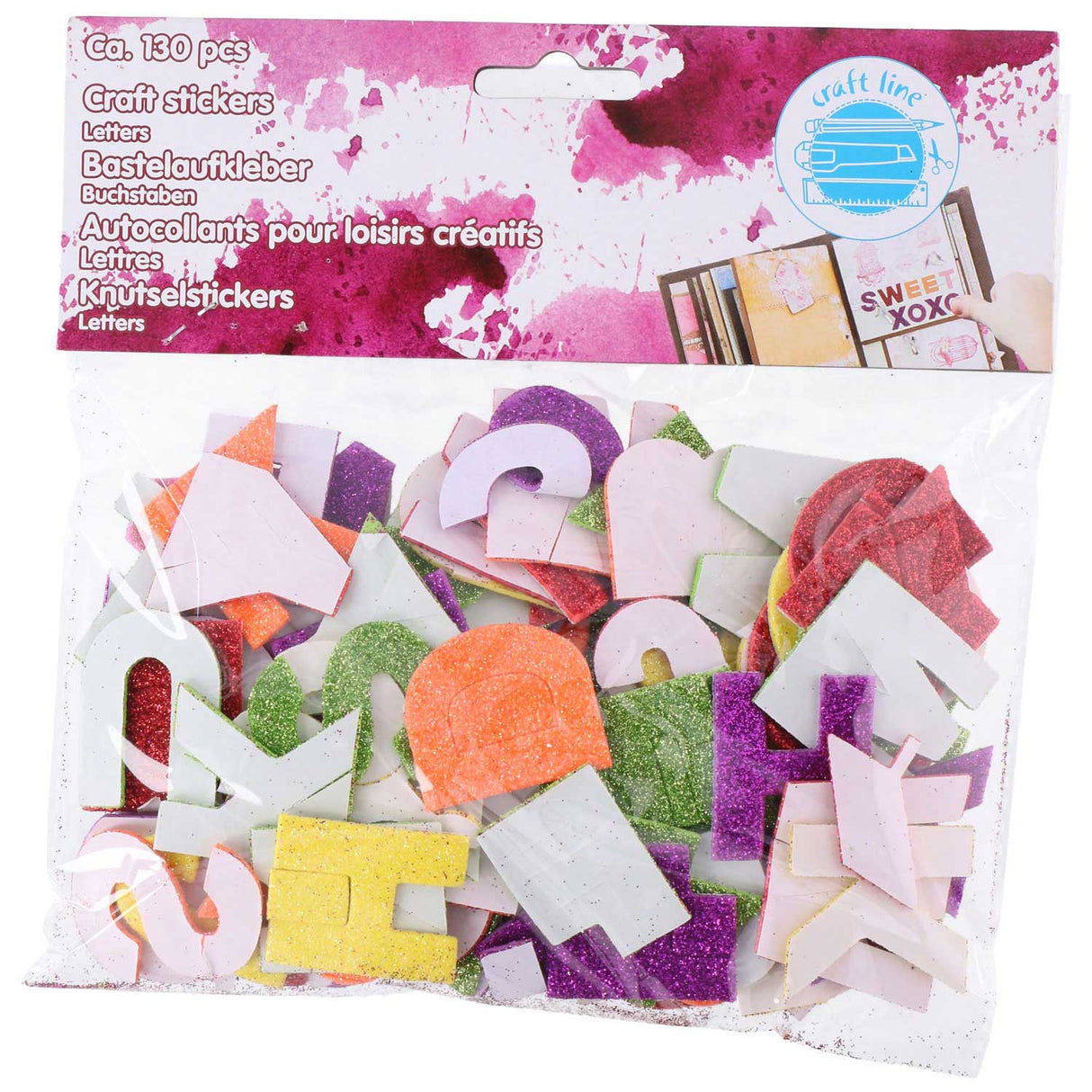 Askartelutarra-aakkoset, 130 kpl.