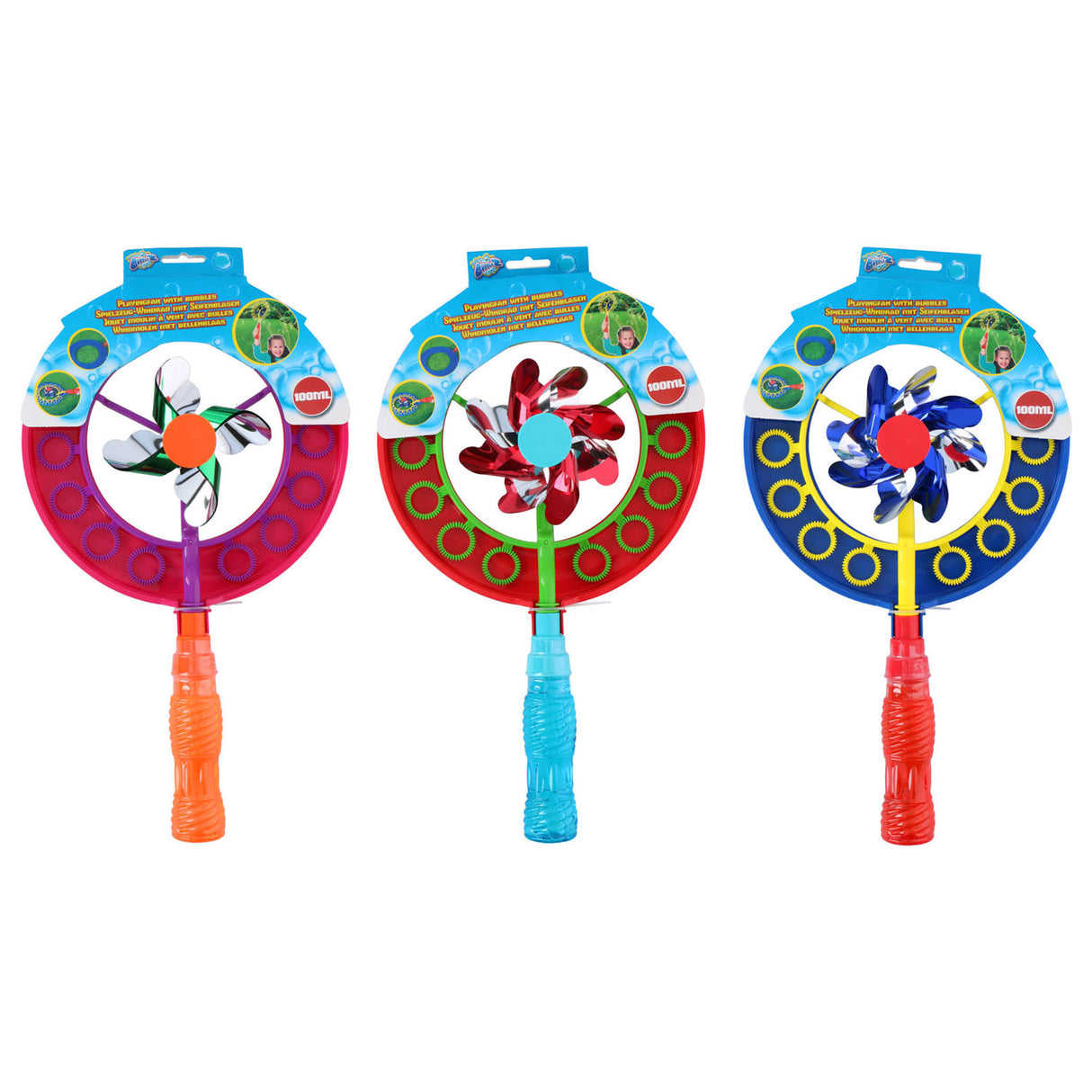 Buborékfúvó szélmalom, 100ml