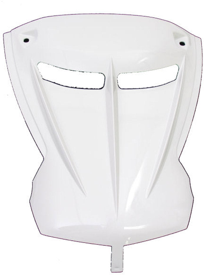 Kraštas po sėdyne Peugeot Speedfight 2 baltas blizgus