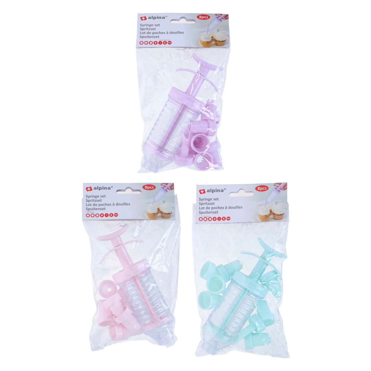 Syringe set, 8 pcs.