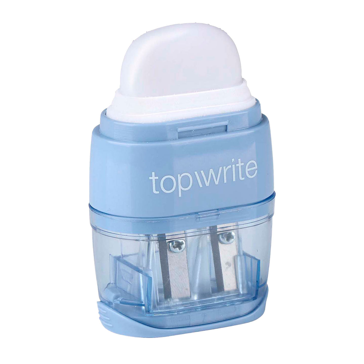 Eraser and pencil sharpener