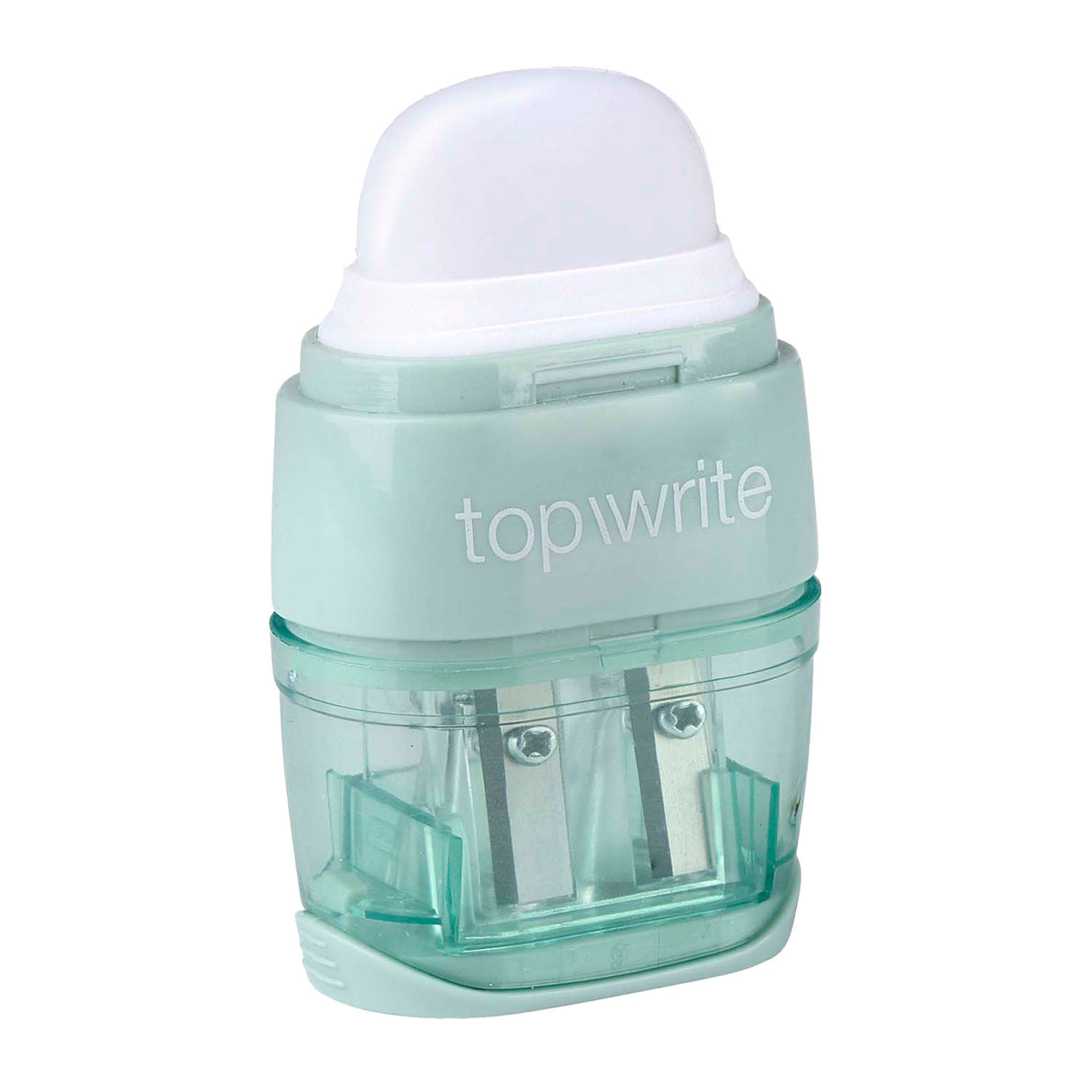 Eraser and pencil sharpener