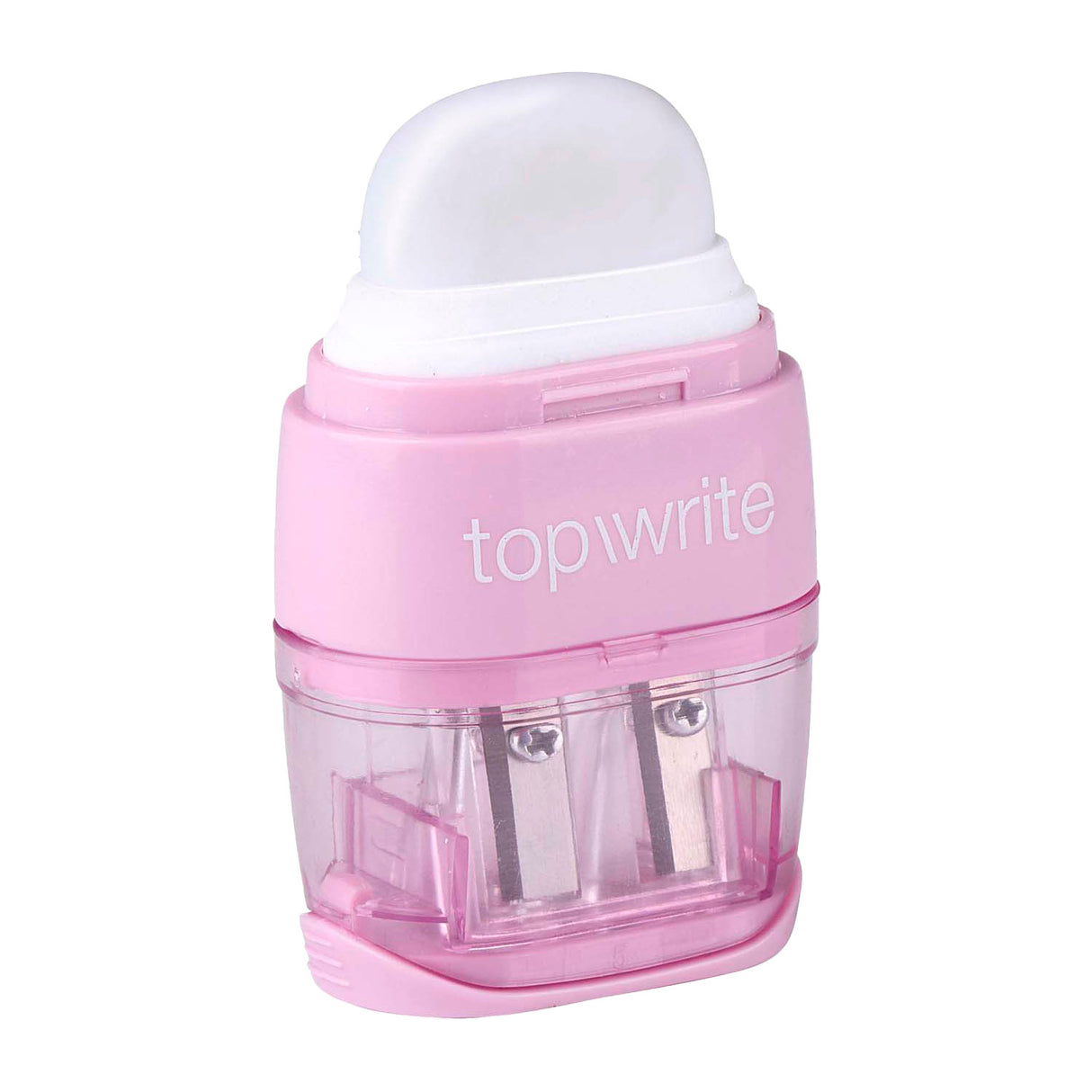 Eraser and pencil sharpener