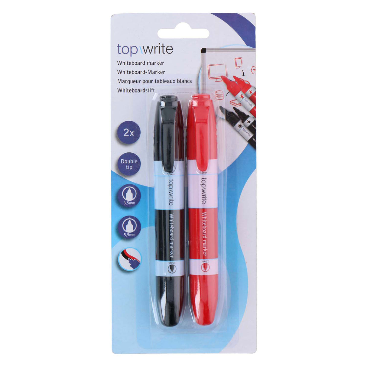 Whiteboard marker, 2 pcs.