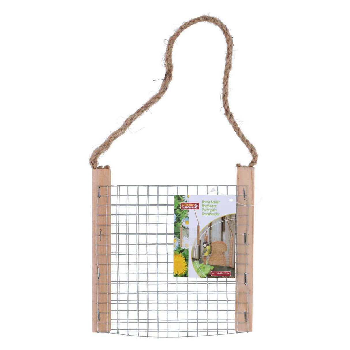Bird feeder frame