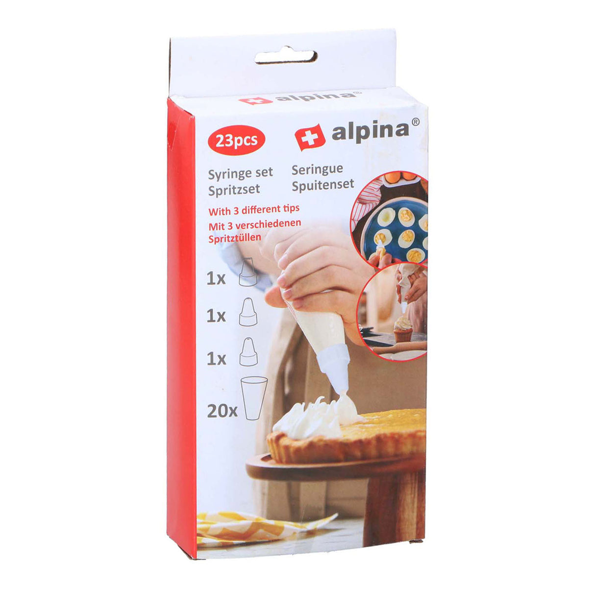 Piping bag, 23 pcs.