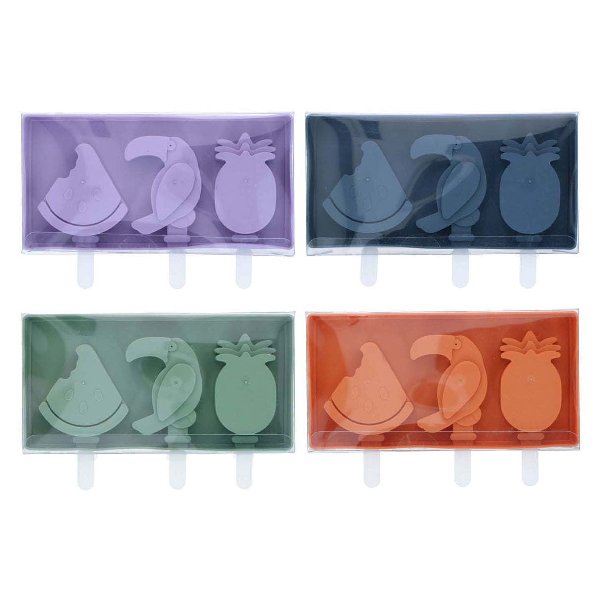 Popsicle mold, 3 pcs.