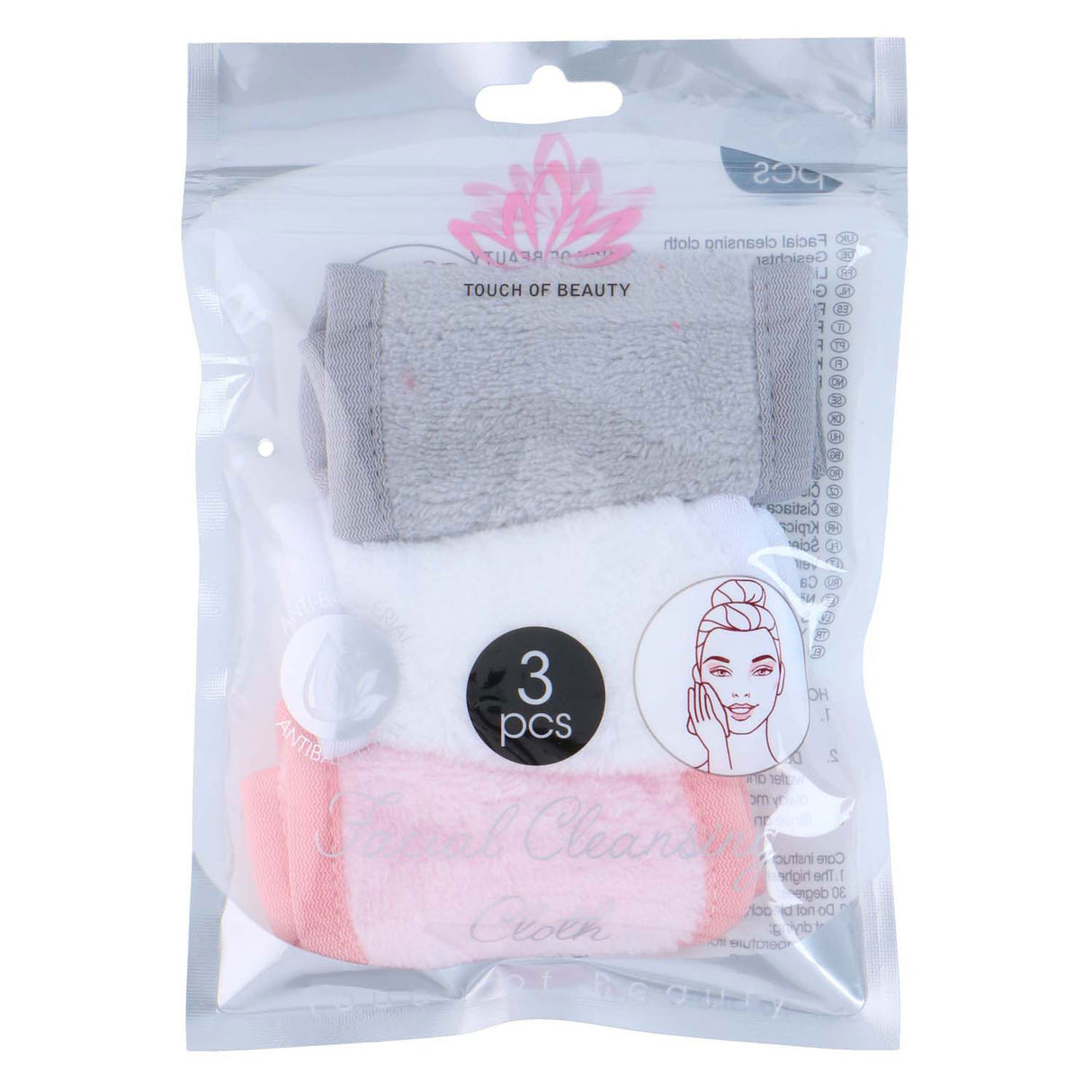 Gezichtsreinigingsdoekjes, 3dlg.