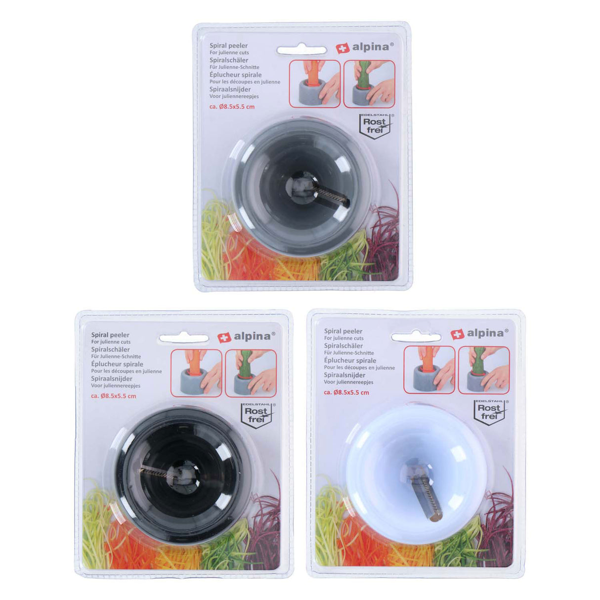 Spiral cutter 8.5x5.5cm