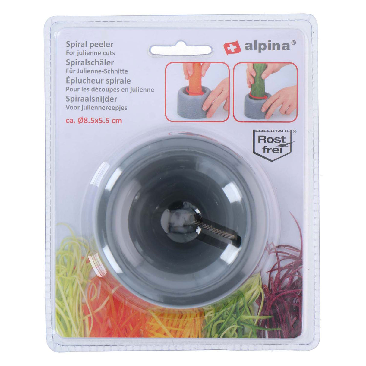 Spiral cutter 8.5x5.5cm