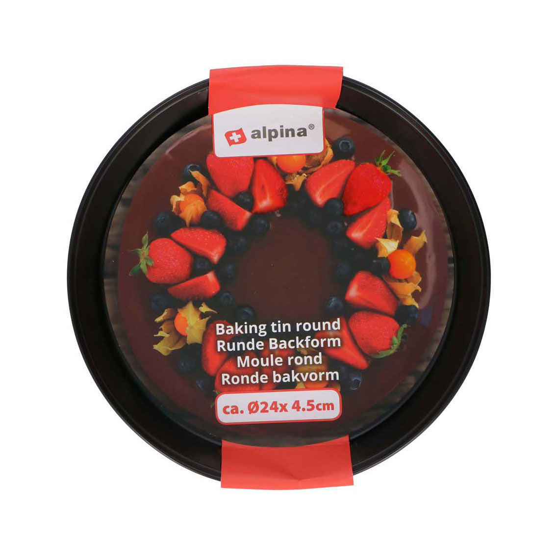 Molde Alpina redondo, 24x4,5cm
