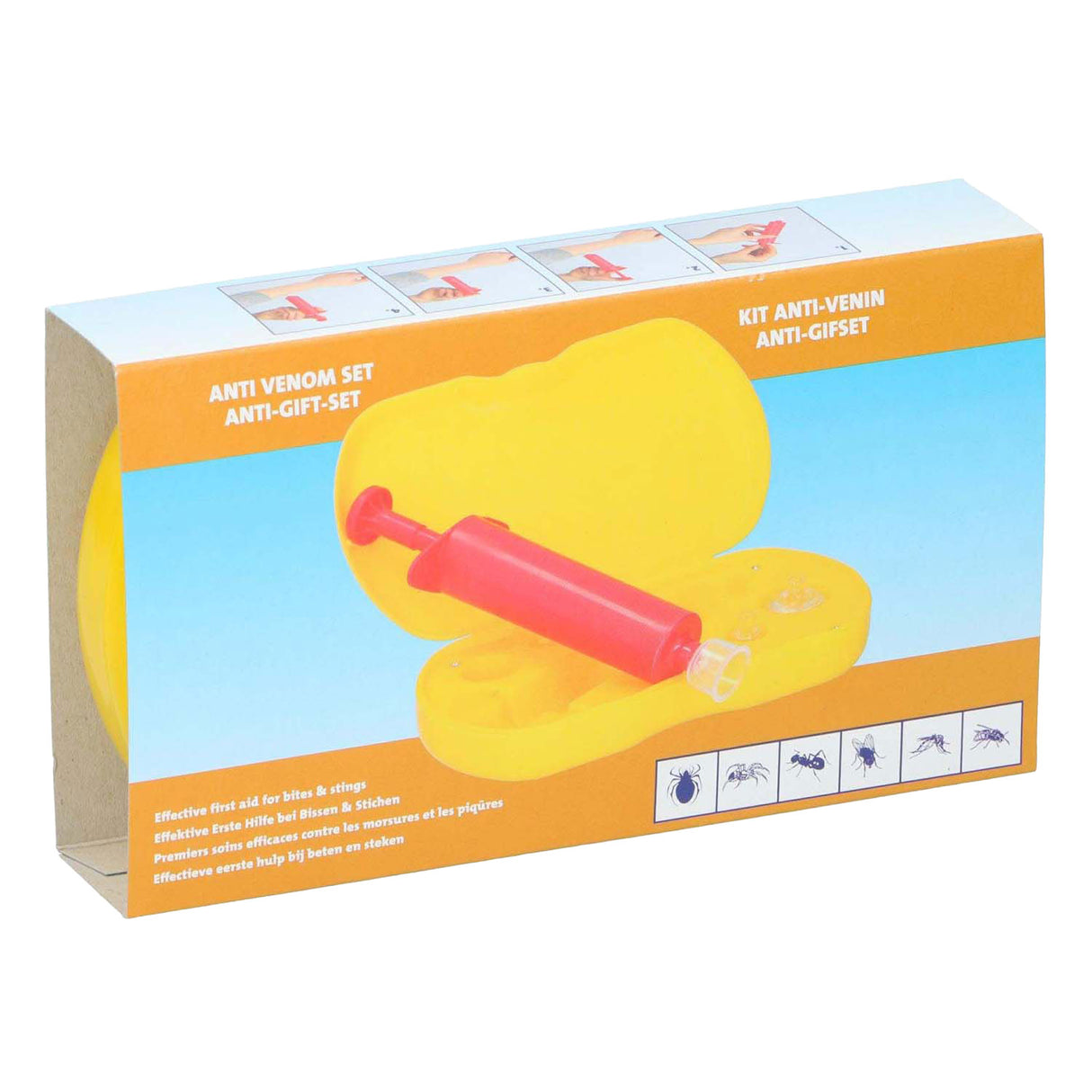 Set antiveneno bomba aspiradora para picaduras de insectos
