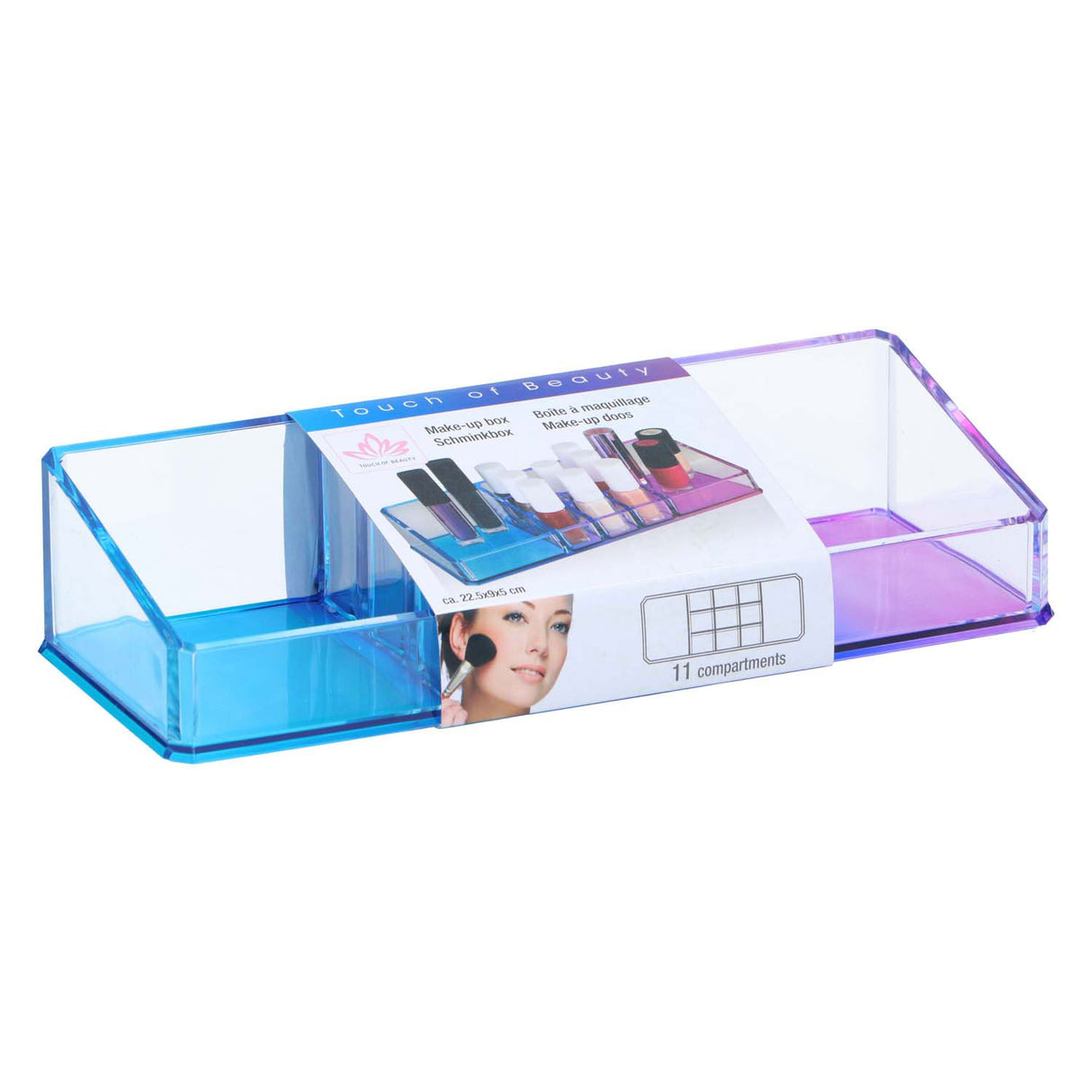 Make-up organizer 11 compartments