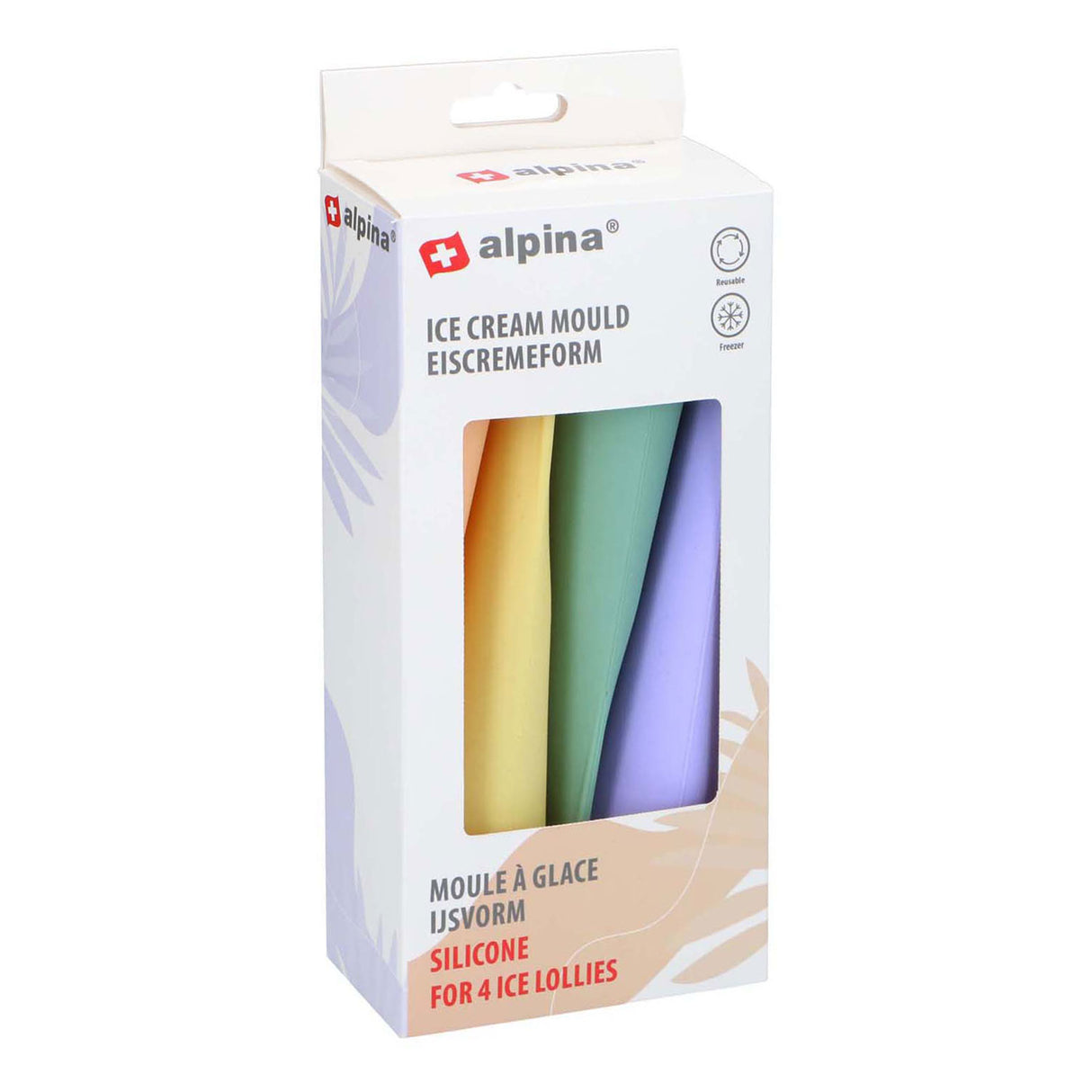 Alpina ice cream mold, 4 pcs.