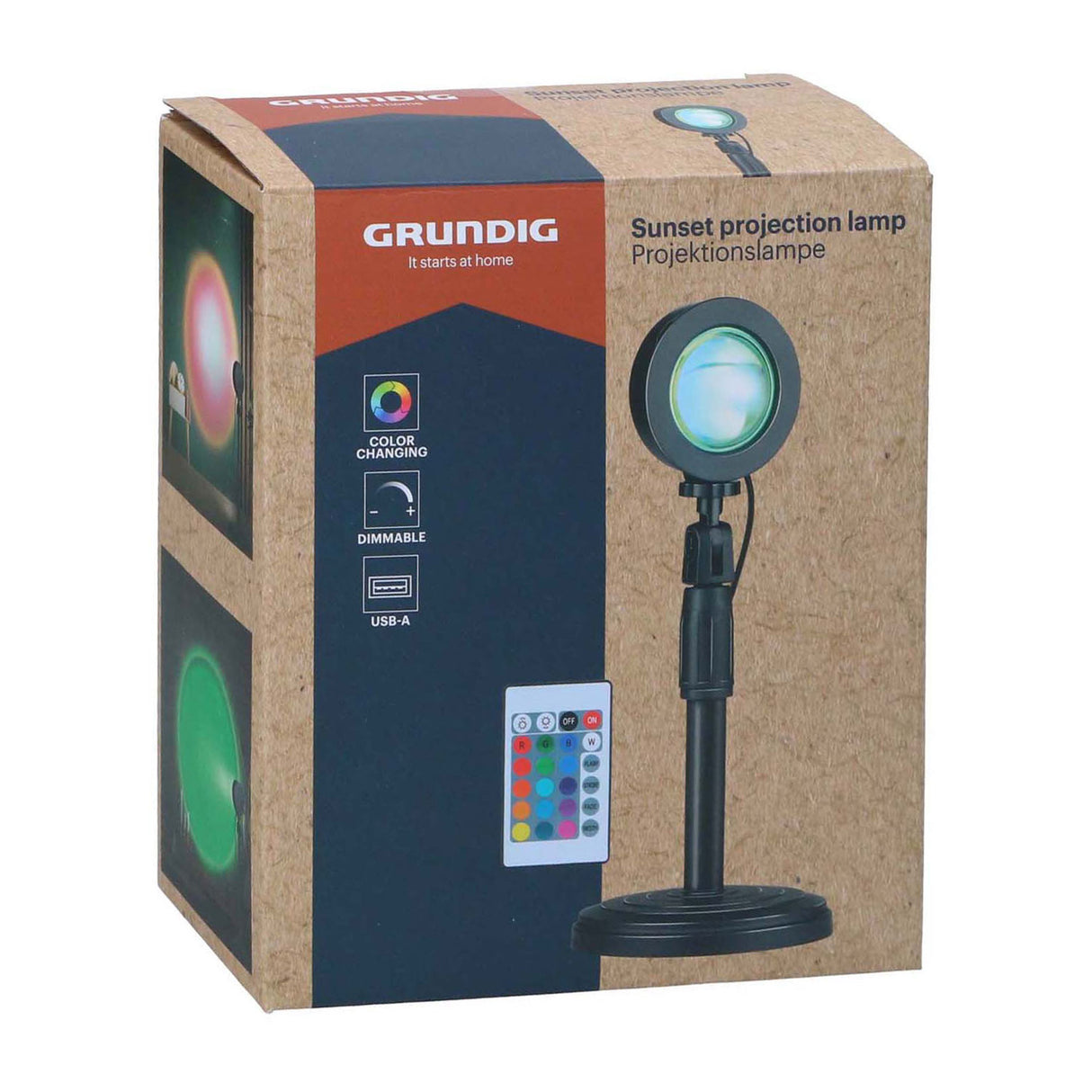 Projection lamp evening twilight