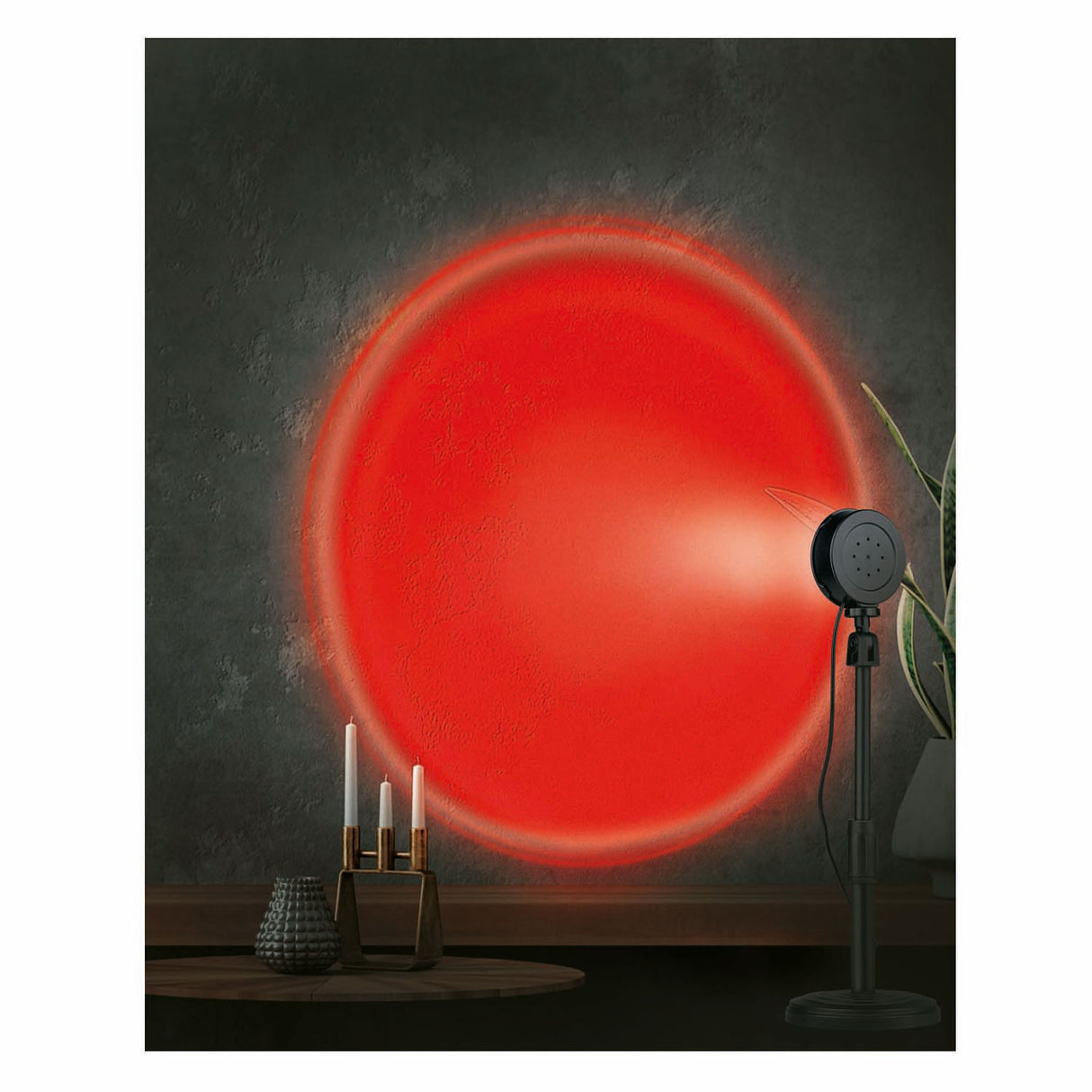 Projection lamp evening twilight