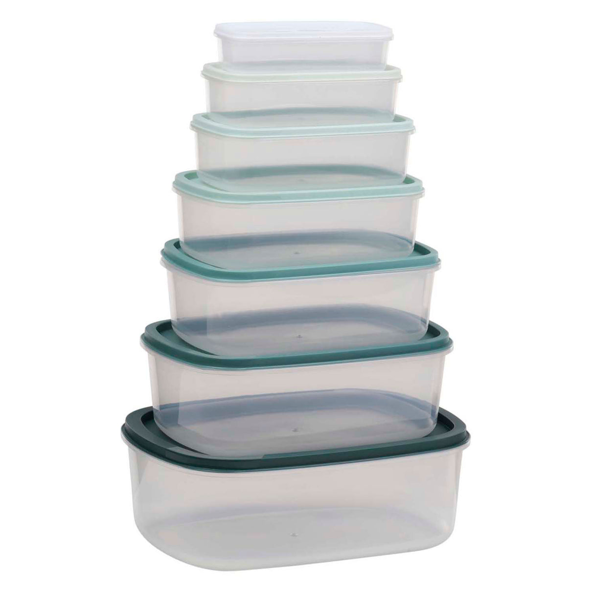 Storage box 6 pcs with lid.