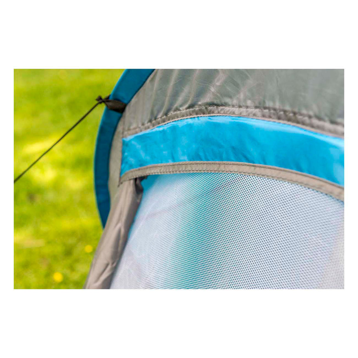 Dunlop pop-up tent voor 2 personen - 255x155x95 cm - snel opzetbaar weerbestendig