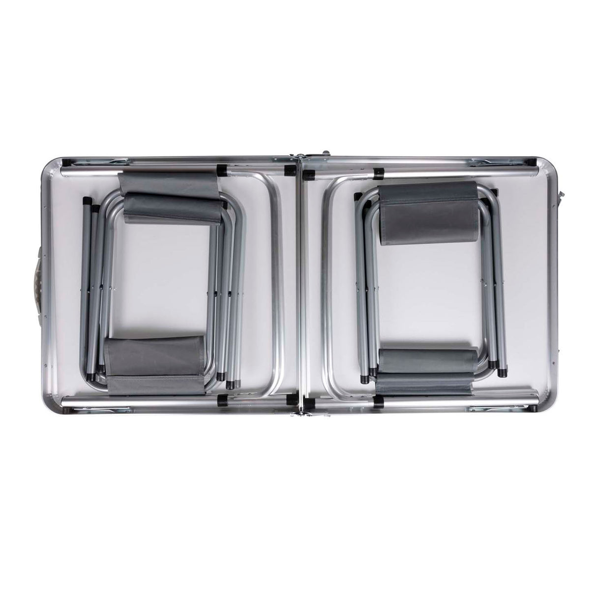 Folding furniture set 120x60cm, 5-piece.