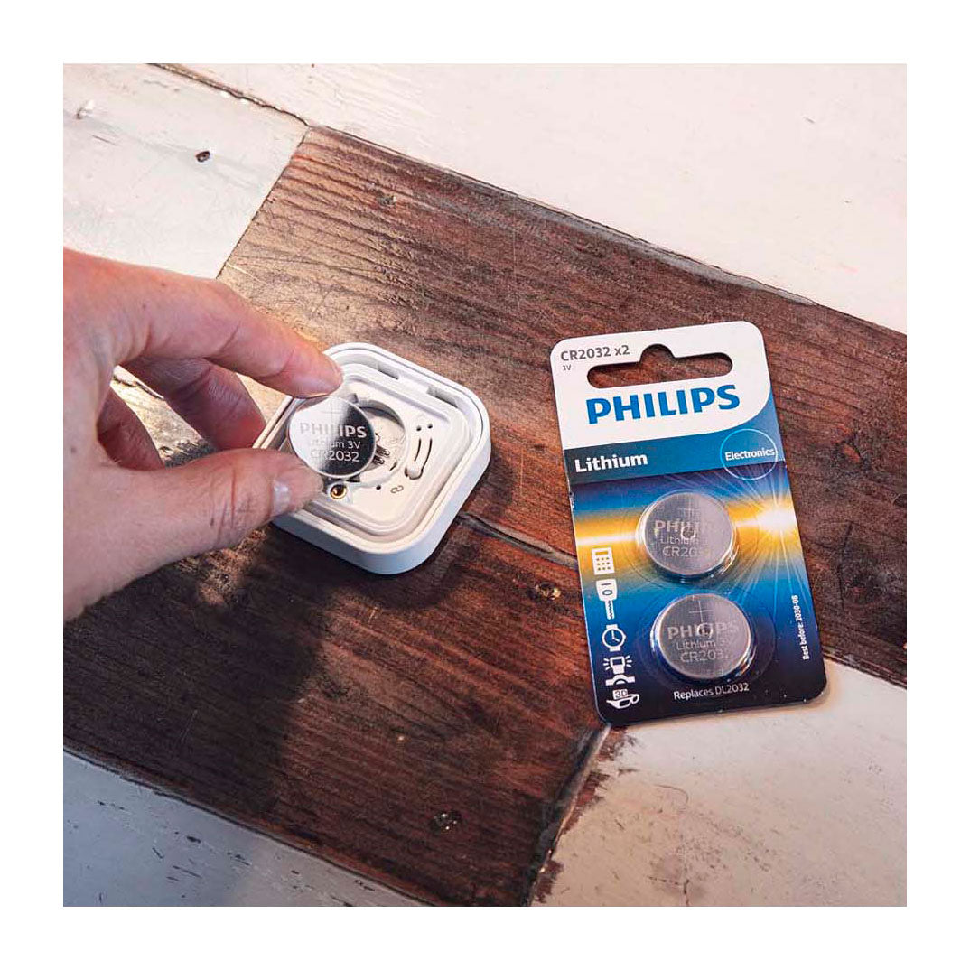 Button cell battery CR2032, 2 pcs.