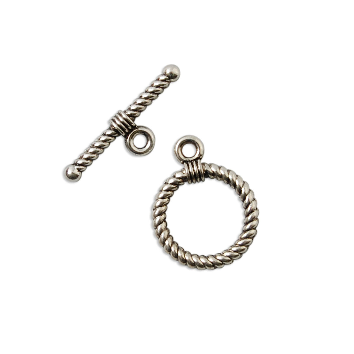 Vaessen creative • decorative clasp cord 18mm silver