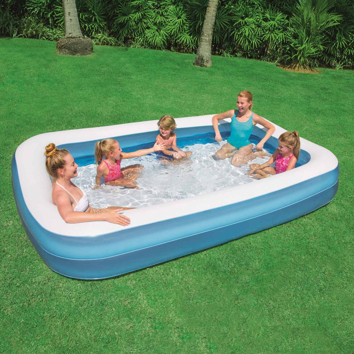 Rettangolo della piscina della famiglia Bestway, 305x183x46cm