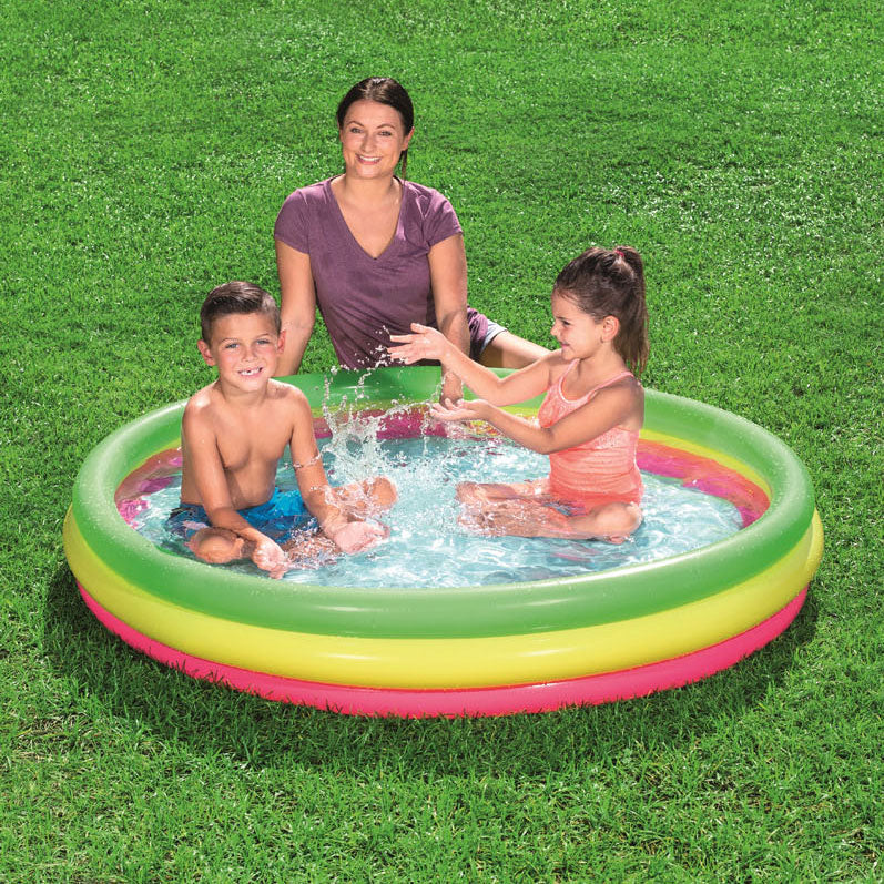 Bestway 3-Rings Swimming Pool Summer, 152cm