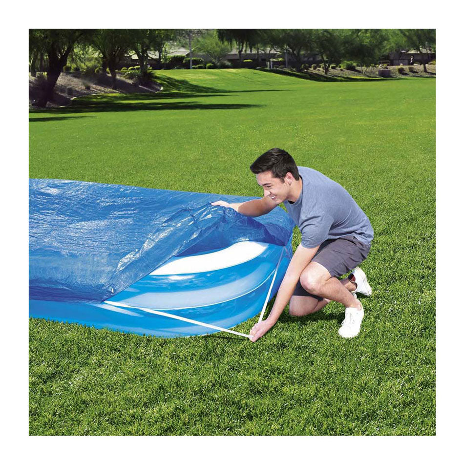 Bestway Family Pool Cover Segel Rechteck, 262 cm