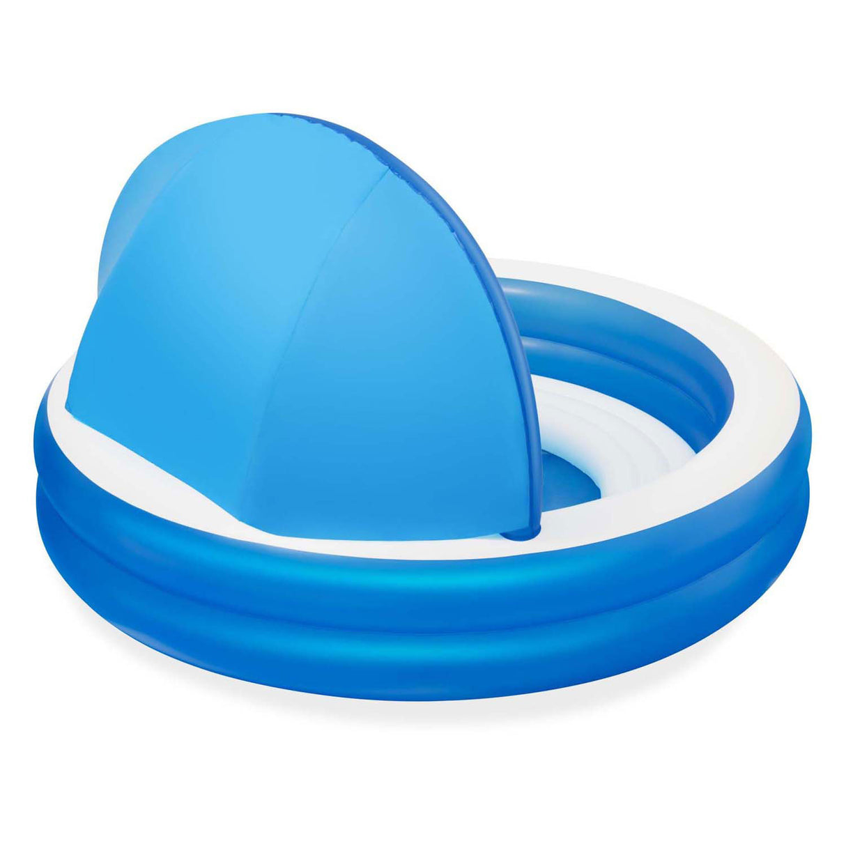 Bestway Family Pool nei giorni estivi con tenda da sole UV, 241 cm