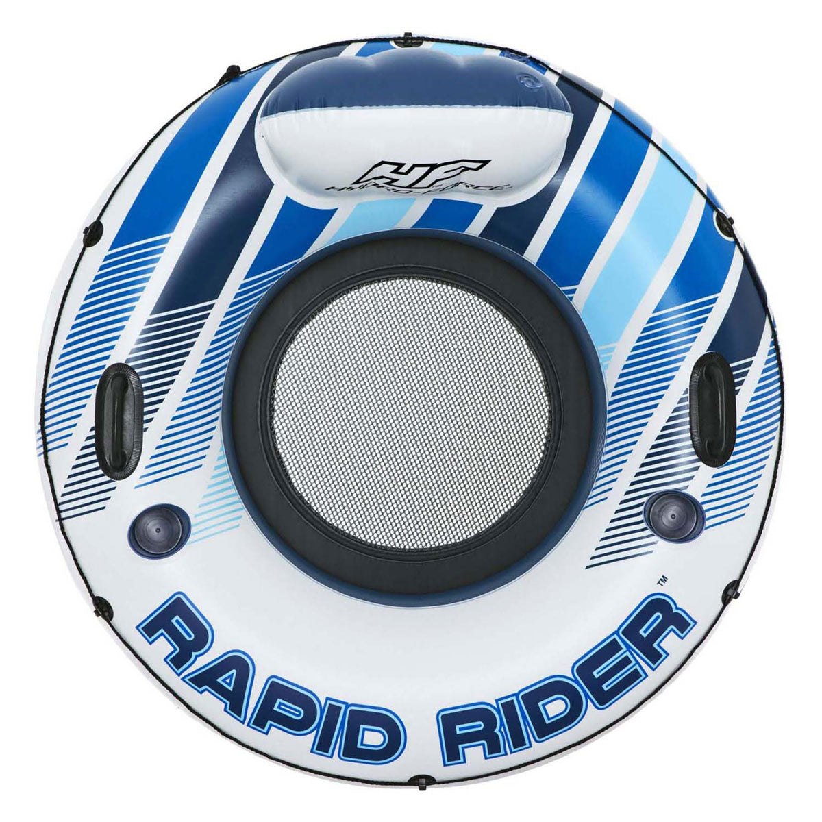 Flotador de natación Bestway Hydro Force Rapid Rider de un solo tubo, 122 cm