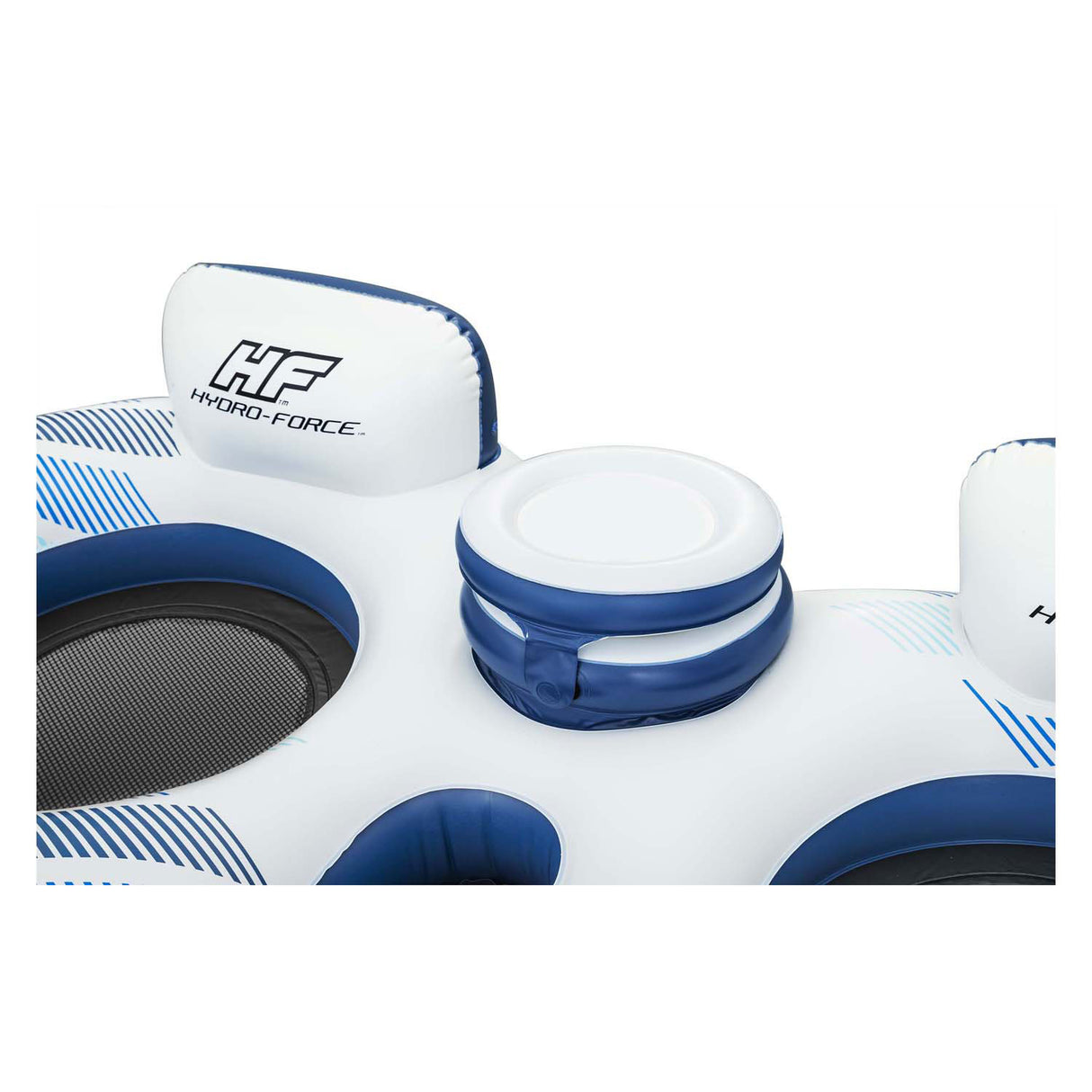 Salvagente per nuoto Bestway Hydro Force Rapid Rider a doppio tubo, 240 cm