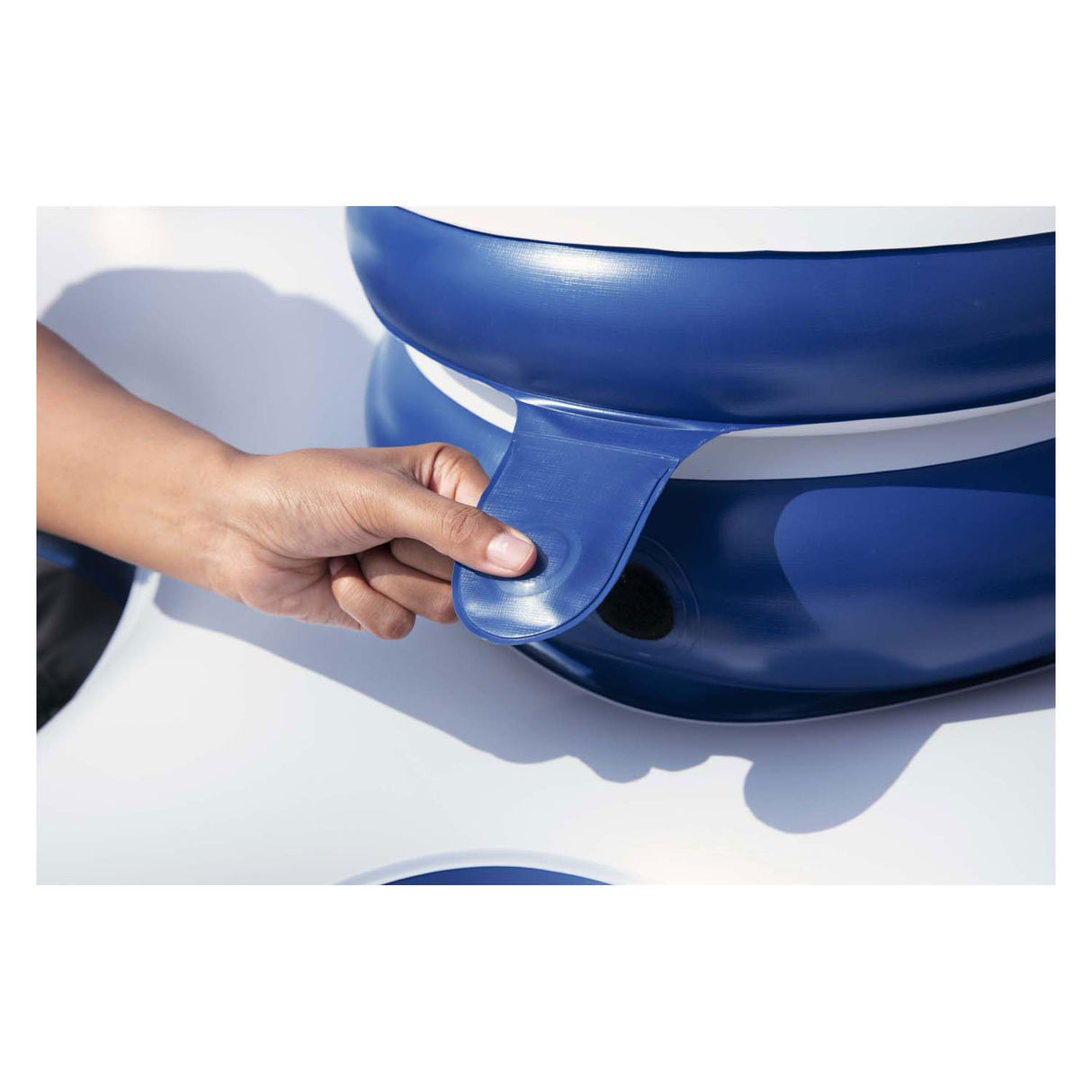 Salvagente per nuoto Bestway Hydro Force Rapid Rider a doppio tubo, 240 cm