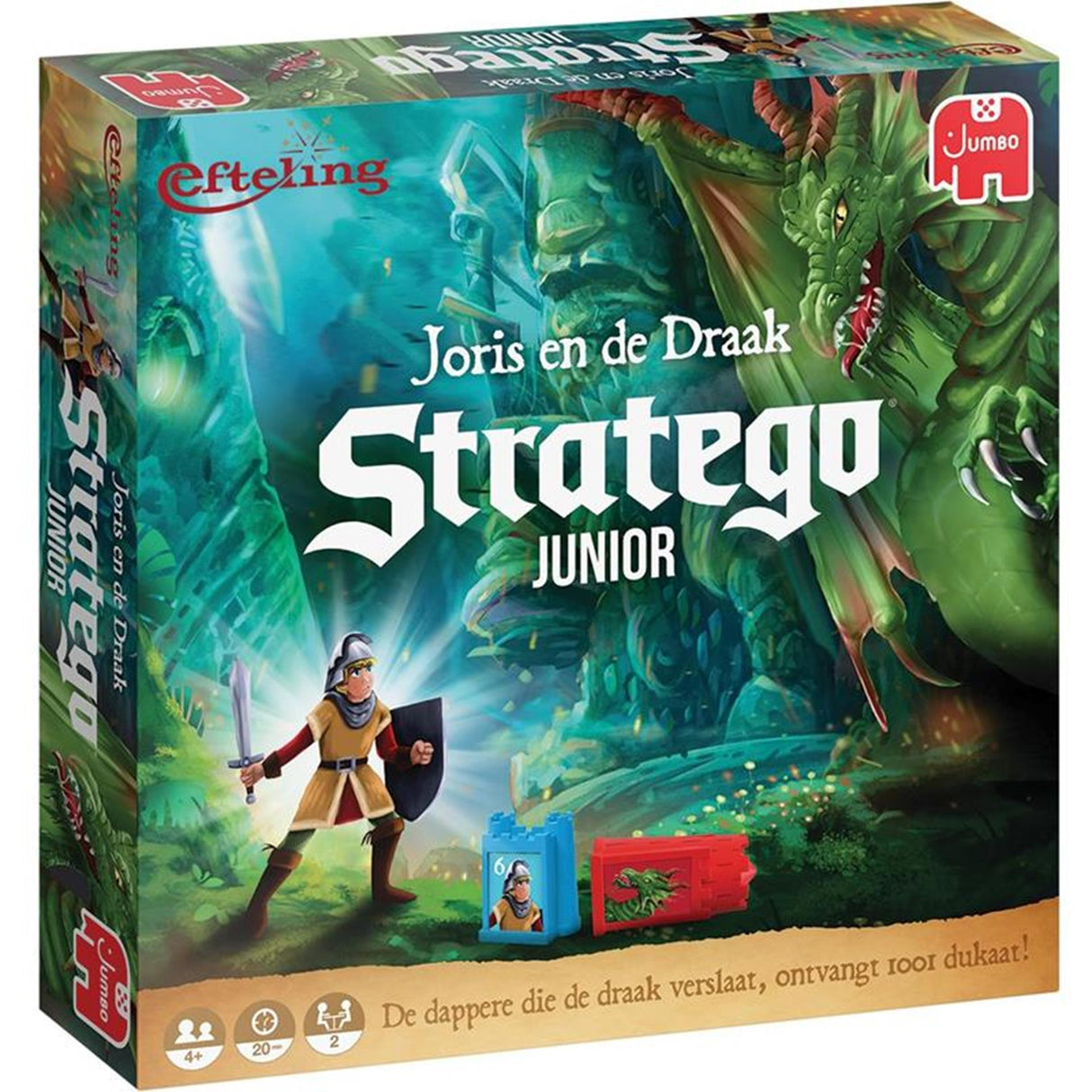 Jumbo Stratego Junior Joris and the Dragon Board Game