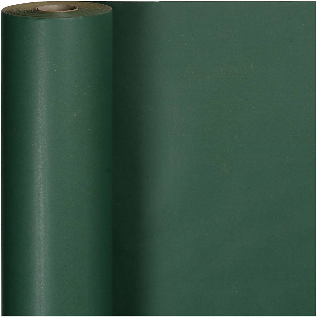 Vivi Gade wrapping paper, w: 50 cm, 60 gr, green, 100 m 1 roll